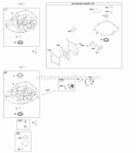 Gasket Set-Engine Sump Diagram and Parts List for 124S07-0127-F1  Briggs and Stratton Engine